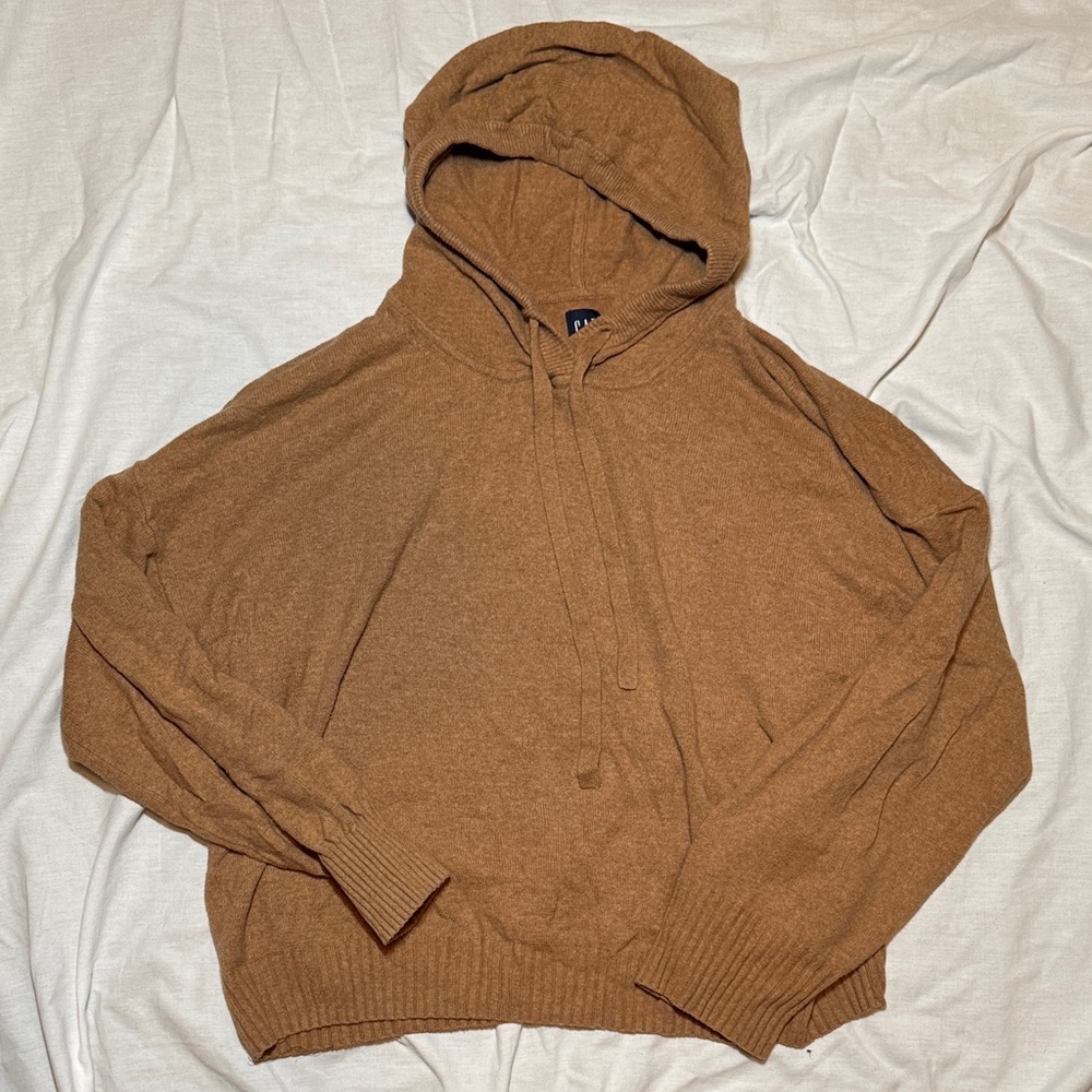 GAP Tan Hoodie Sweater